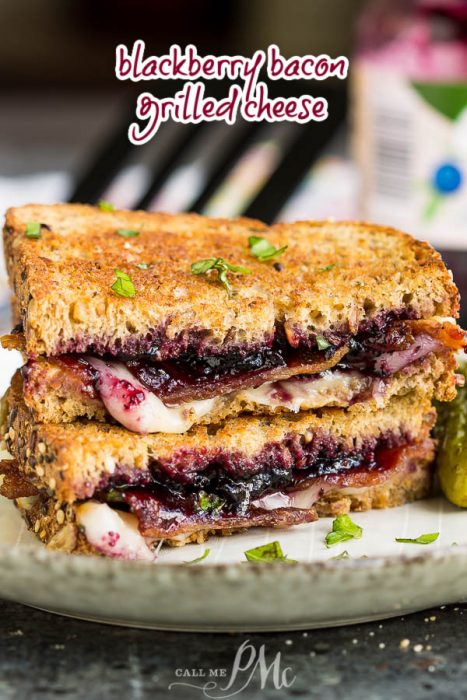 BLACKBERRY BACON GRILLED CHEESE