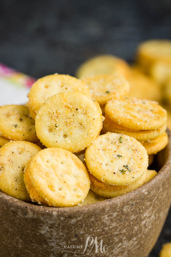 Ranch seasoned snack crackers snack treat
