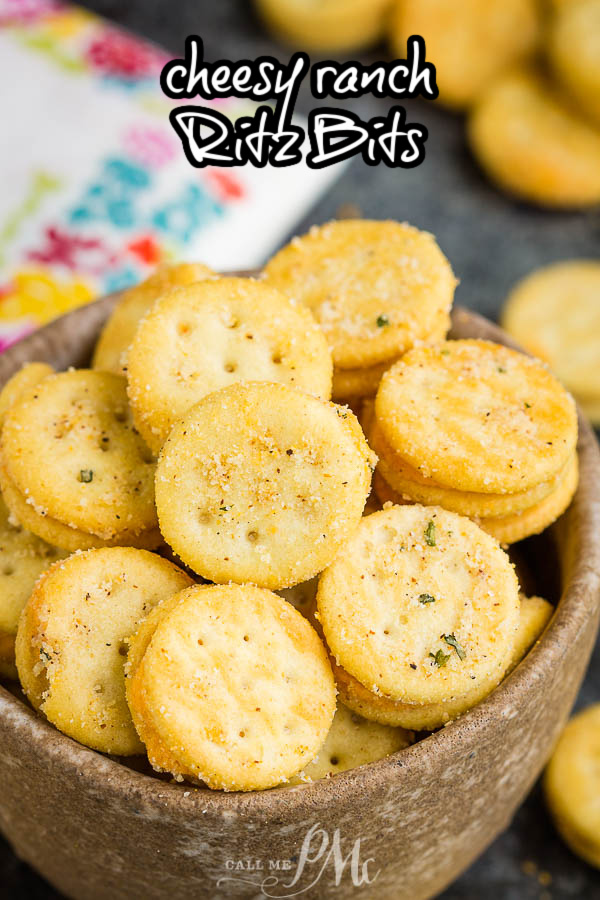 Seasoned Ritz crackers Cheesy Ranch Ritz Bits