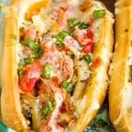 SAUSAGE PEPPER ONION HOAGIES