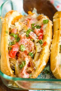 Sausage Pepper Onion Hoagies