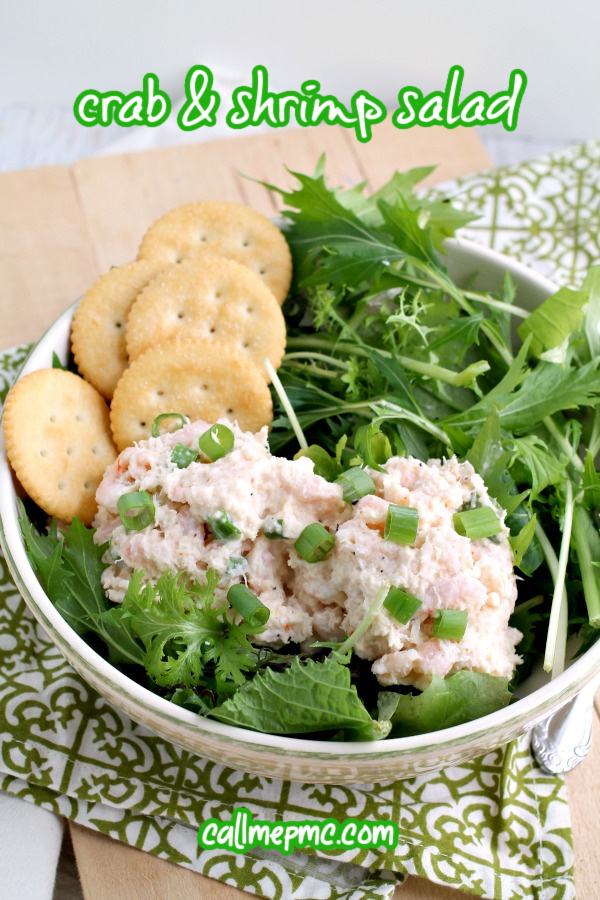 Crabmeat and Shrimp Salad Recipe is light, refreshing, versatile. This quick easy Southern seafood salad tastes has lemon & is served cold. #shrimp #crab #seafood #Southern #coldsalad #salad #lemon #recipe #lunch #sidedish Crabmeat and Shrimp Salad Recipe is light, refreshing, versatile. This quick easy Southern seafood salad tastes has lemon & is served cold.