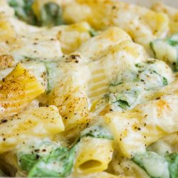 Spinach Ricotta Pasta Casserole