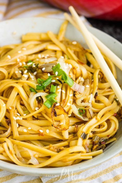   Chili Garlic Noodles