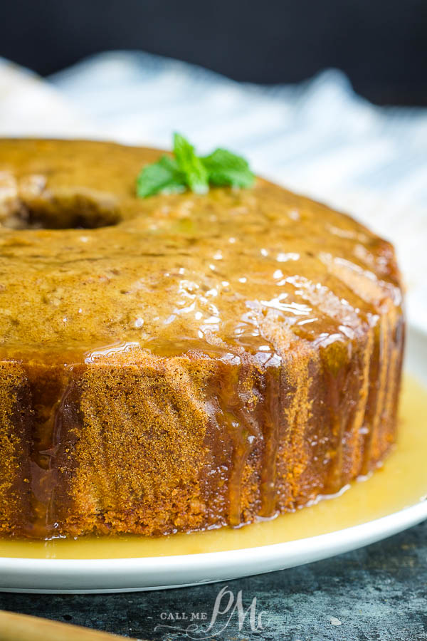 Ideal for fall, Fig Preserve Pound Cake Recipe has beautiful warm flavors from fig preserves and spices #cake #poundcake #poundcakepaula #dessert #recipe #homemade #fromscratch #fig #preserves Fig Preserve Pound Cake