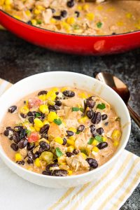 SOUTHWEST CREAMY WHITE CHICKEN CHILI