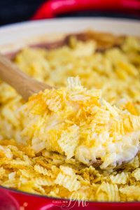 HASHBROWN POTATO CASSEROLE NO CREAM SOUP {aka Funeral Potatoes}