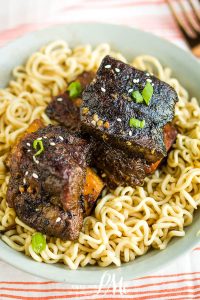 BRAISED KOREAN SPICY AND SWEET SHORT RIBS