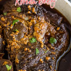 Delish Slow Cooker Korean Beef