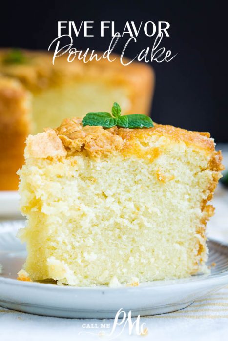 Best 5 Flavor Pound Cake 