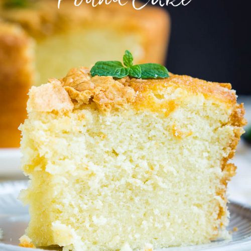 Easy Pound Cake With Cake Mix - Savvy Homebody