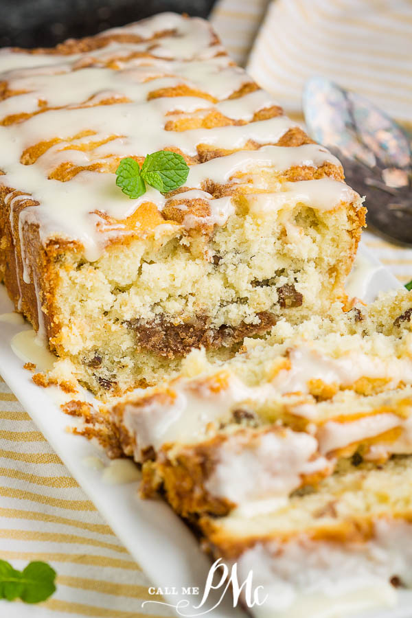 quick bread recipe with apples and cinnamon Dutch Apple Fritter Bread