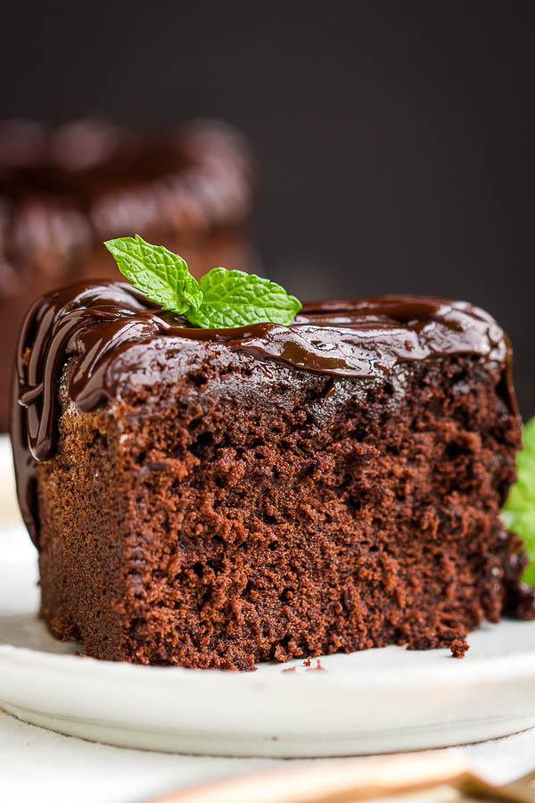 Sour Cream dark chocolate pound cake recipe