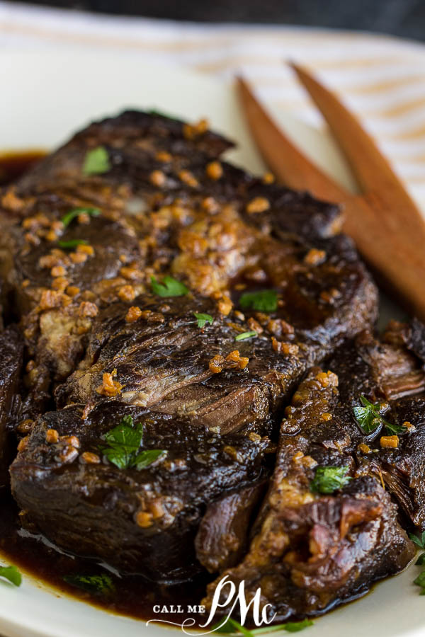 Slow Cooker Caribbean Pot Roast recipe - easy & short prep time. This economical cut of beef is transformed to tender, flavorful, hearty meal. #roast #beef #slowcooker #easy #caribbean Slow Cooker Caribbean Pot Roast