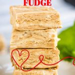 2 Ingredient Cookie Butter Fudge is a no-bake fudge recipe made from cookie butter and frosting. It's quick, simple, and out-of-this-world delicious!! #fudge #gifts #homemade #cookiebutter #frosting #2ingredient #recipe #reicpeoftheday #callmepmc