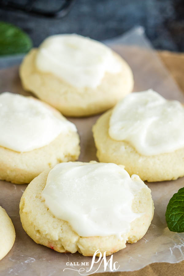 Soft Amish Sugar Cookies are wonderfully puffy, chewy, and melt in your mouth delicious, and best of all they are no roll! #cookies #sugarcookies #recipes #dessert #baking