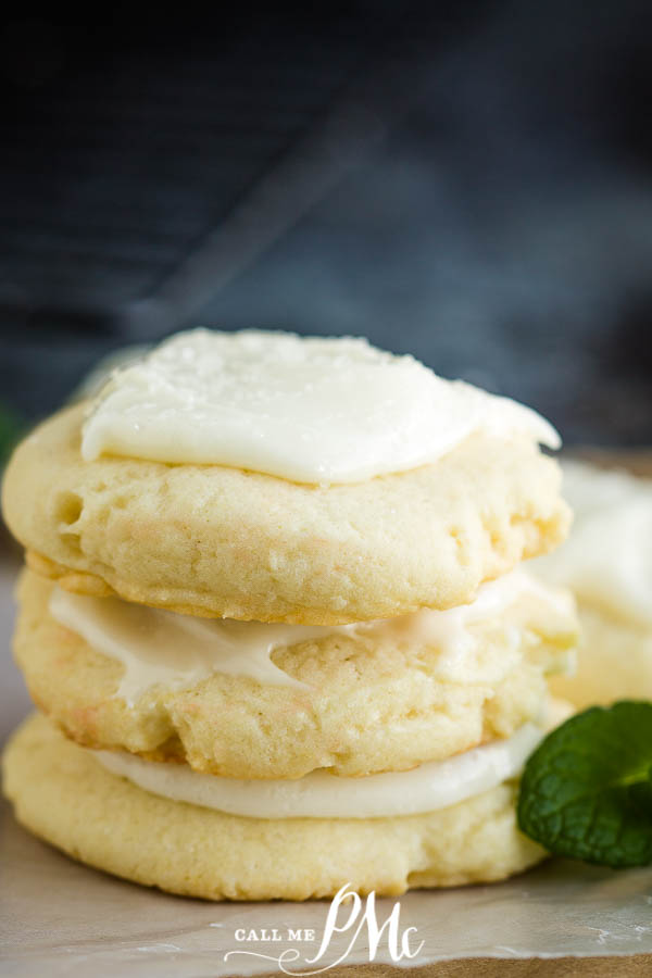 A stack of cookies.