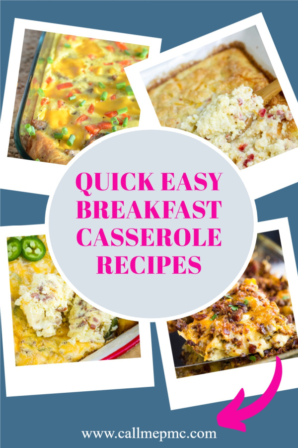 QUICK EASY BREAKFAST CASSEROLE RECIPES All these recipes are easy, delicious, & perfect for holiday mornings! Mmake-ahead, overnight, brunch