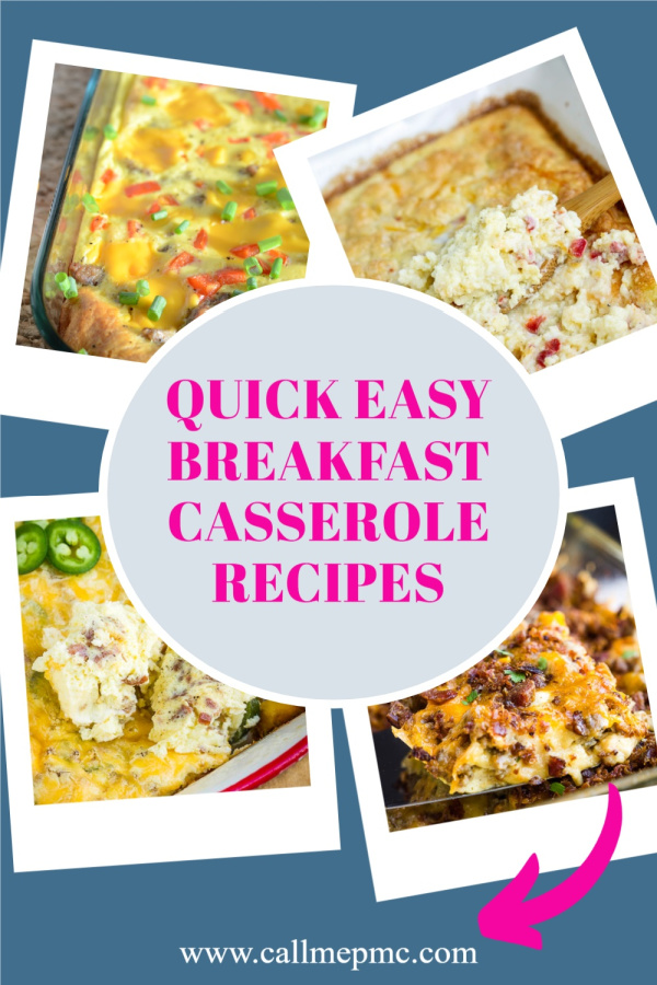 QUICK EASY BREAKFAST CASSEROLE RECIPES