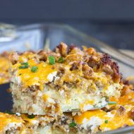 SAUSAGE HASH BROWN CASSEROLE