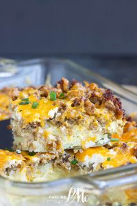 SAUSAGE HASH BROWN CASSEROLE