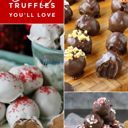 Easy Truffle Recipes You'll Love - Truffles are the epitome of decadence and perfect for indulging or gifting this holiday season! #truffles #recipes #easy #candy #fudge #chocolate
