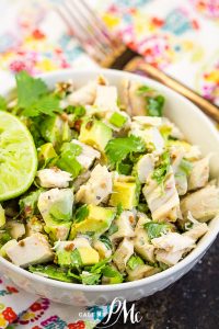 Loaded Keto Avocado Bacon Chicken Salad {ABC Salad}  