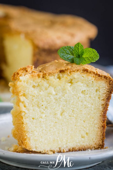 Old School Southern Butter Pound Cake 