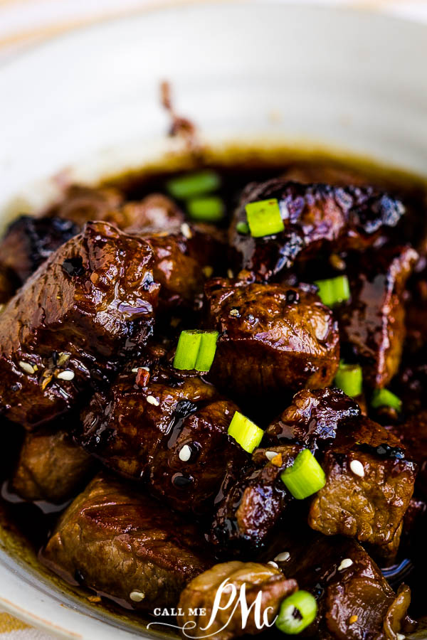 BOURBON HONEY STEAK TIPS > Call Me PMc