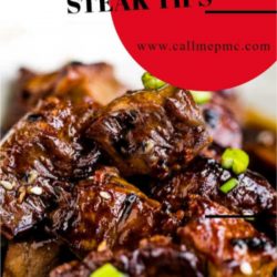 Bourbon Honey Steak Tips