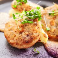 LEFTOVER CHICKEN CAKES RECIPE