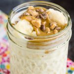 Peanut Butter Banana Overnight Oats are packed with peanut butter, banana, milk, & oats. Recipe is easy, healthy, and taste delicious!