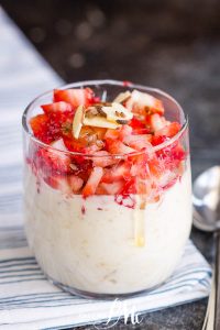 Strawberry Overnight Oats is a super easy, nutritious, and delicious breakfast with just four ingredients!