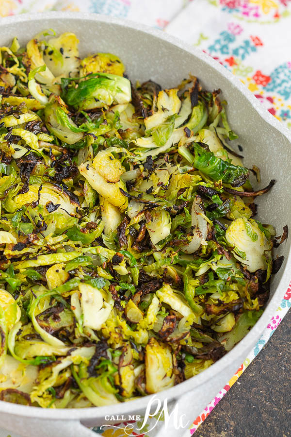   Carmaelzied Shaved Brussels Sprouts 