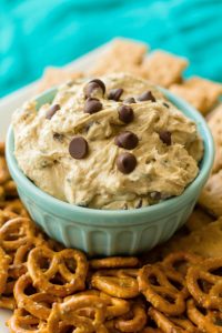 CHOCOLATE CHIP COOKIE DOUGH DIP