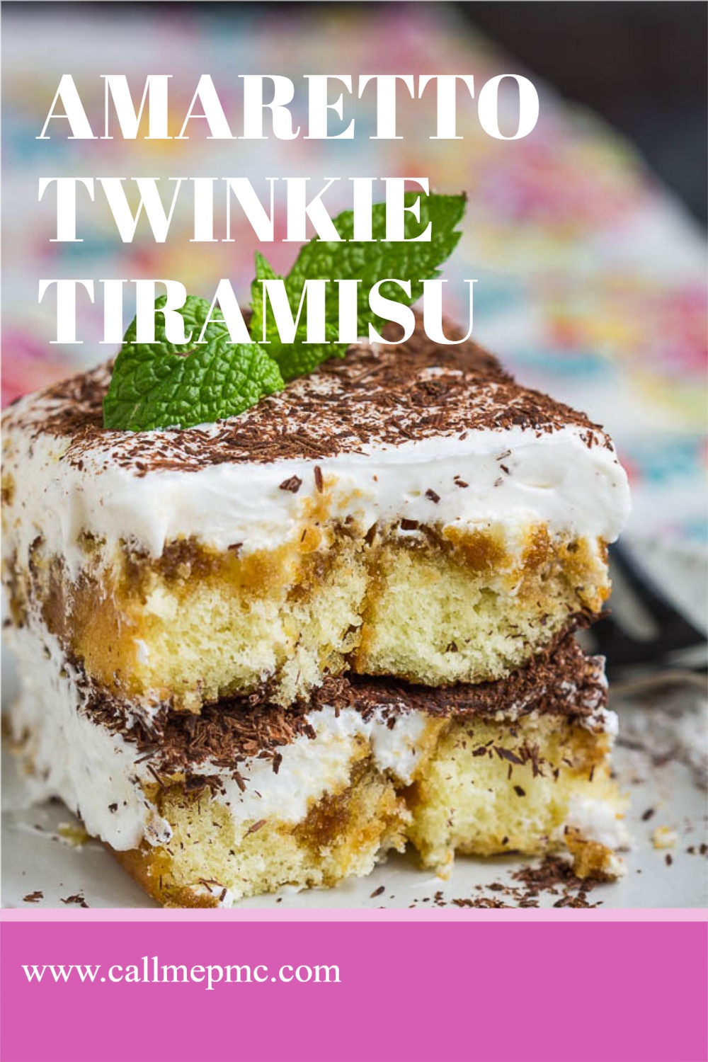 Amaretto Twinkie Tiramisu 