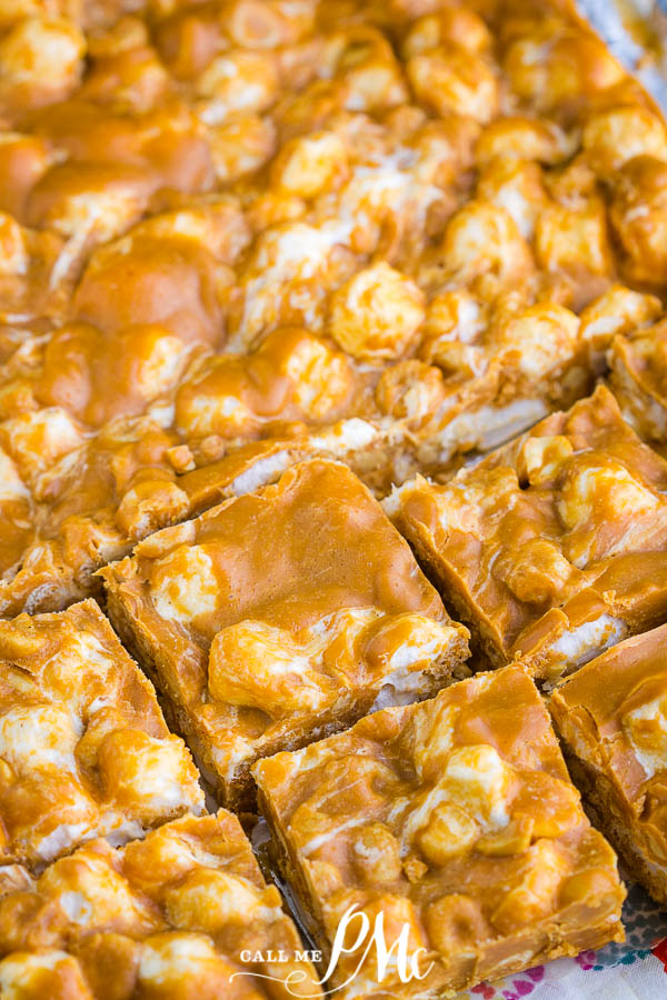 Butterscotch Marshmallow Bars Recipe