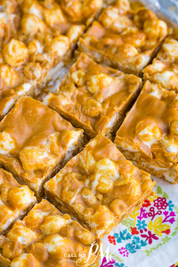 Butterscotch Marshmallow Bars Recipe