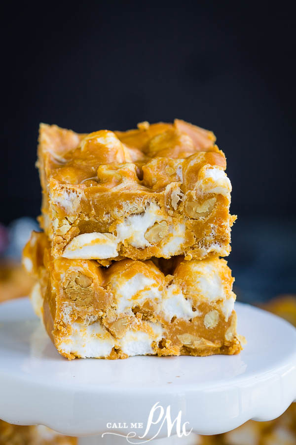 Butterscotch Marshmallow Bars Recipe