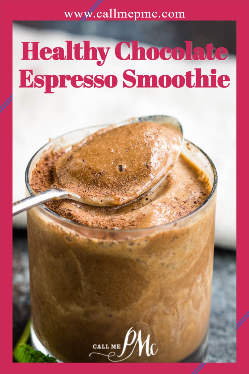 Healthy Chocolate Espresso Smoothie