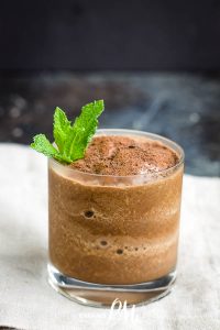 Healthy Chocolate Espresso Smoothie