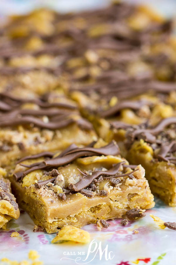 Frito chips with chocolate and caramel Peanut Butter Frito Bars