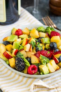 Brain Boosting Super Salad (with Lemon Vinaigrette) is full of superfoods that will make your body and your brain healthy!