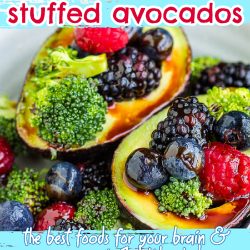 Brain Healthy Stuffed Avocado Salad