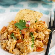 QUESO CHICKEN AND RICE CASSEROLE (aka P5)