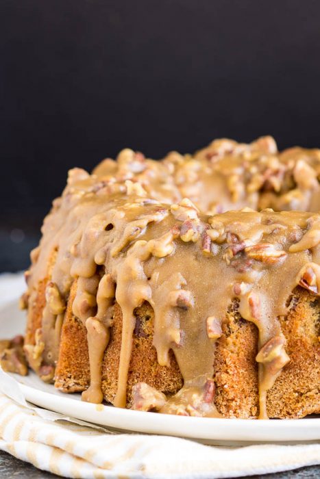 Bananas Foster Pound Cake 