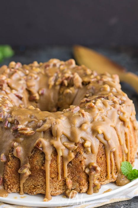 Bananas Foster Pound Cake 