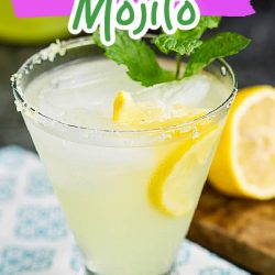 LLimoncello Mojito Cocktail is a light, lemony, refreshing, and delicious drink recipe that has plenty of mint!