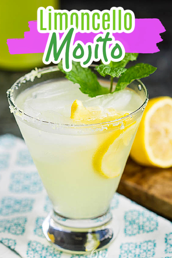 Limoncello Mojito Cocktail