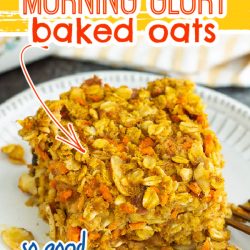 Pumpkin Morning Glory Baked Oats